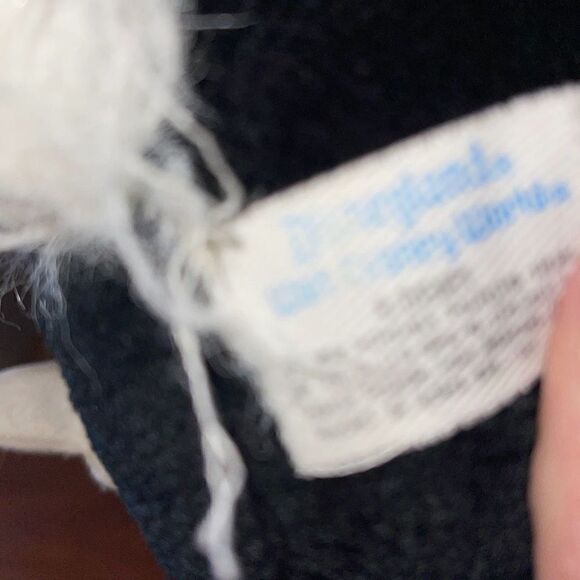 Fantastic plush Black Pegasus Horse 11” Vintage Disneyland Walt Disney World - Picture 9 of 9